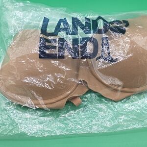 Lands' End Seamless Full Coverage T-Shirt Bra – Warm Tawn Brown